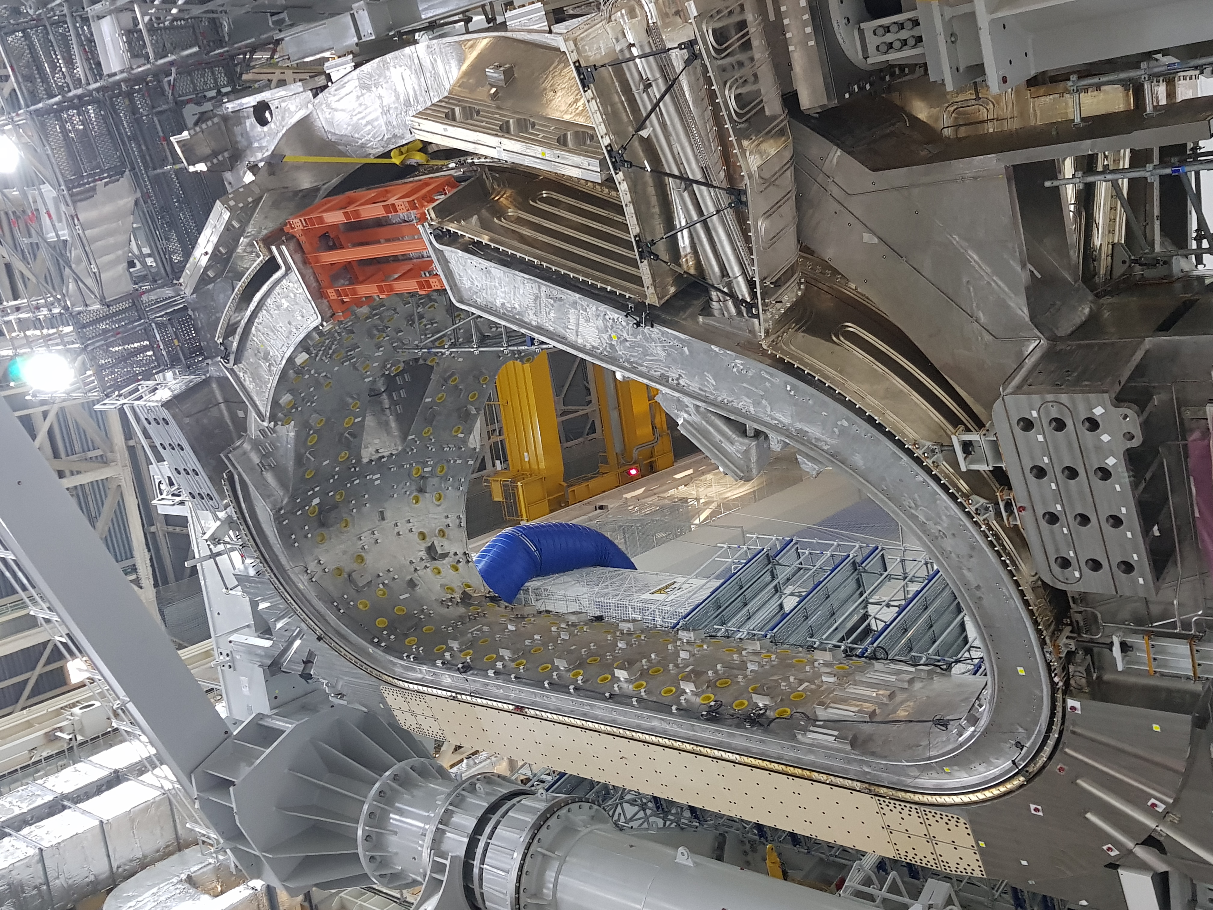 Image montrant l'intérieur d'ITER - Crédit : Eric Serre amU