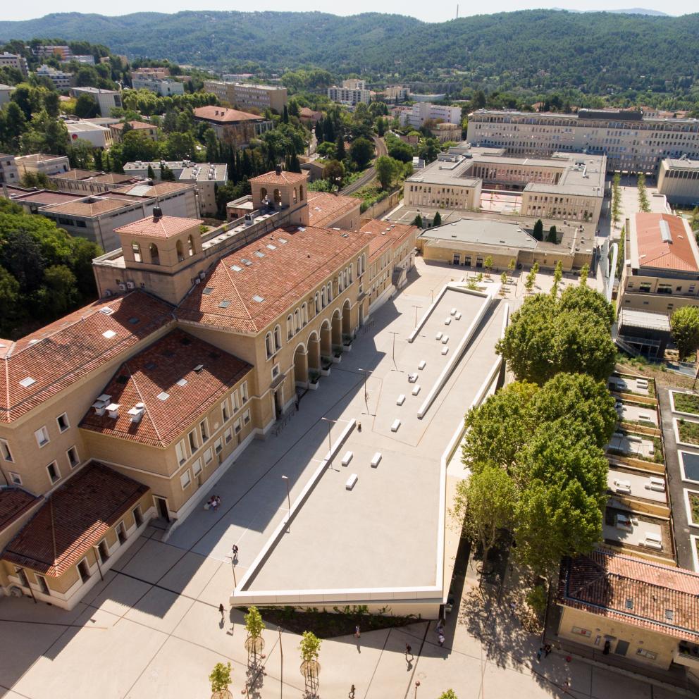 Site Schuman, campus Aix-en-Provence Crédits : Sarah Chambon